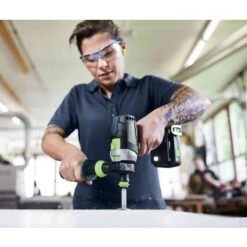 Perceuse-visseuse à Percussion 18V Festool QUADRIVE + 2 Batteries + Chargeur Rapide + SYS3 - 577248 11 Perceuse-visseuse à Percussion 18V Festool QUADRIVE + 2 Batteries + Chargeur Rapide + SYS3 - 577248 -Promos Outil Boutique AFD 181176