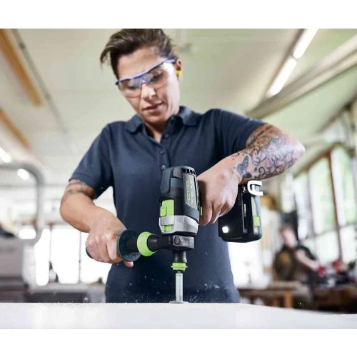 Perceuse-visseuse à Percussion 18V Festool QUADRIVE + 2 Batteries + Chargeur Rapide + SYS3 - 577248 6 Perceuse-visseuse à Percussion 18V Festool QUADRIVE + 2 Batteries + Chargeur Rapide + SYS3 - 577248 – Image 4