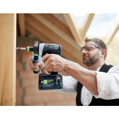 Perceuse-visseuse 18V Festool QUADRIVE + 2 Batteries + Chargeur Rapide + SYS3 - 577243 4 Perceuse-visseuse 18V Festool QUADRIVE + 2 Batteries + Chargeur Rapide + SYS3 - 577243 – Image 2
