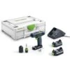 Perceuse-visseuse 10,8V Festool TXS 2,6-Plus + 2 Batteries + Chargeur + SYS3 - 576101 1 Perceuse-visseuse 10,8V Festool TXS 2,6-Plus + 2 Batteries + Chargeur + SYS3 - 576101 -Promos Outil Boutique AFD 181189