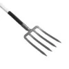 Fourche à Bêcher 4 Dents Renforcée à Douille En Acier Emmanchée Bois Vernis 1 M Mermier - 542525 -Promos Outil Boutique AFD 182208