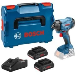 Visseuse à Chocs 18V Bosch GDR 18V-160 + 2 Batteries ProCORE 4 Ah + Chargeur + L-BOXX - 06019G510Q