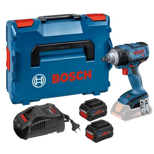 Boulonneuse 18V Bosch GDS 18V-300 + 2 Batteries Procore 5,5 Ah + Chargeur + L-Boxx 136 - 06019D820C 3 Boulonneuse 18V Bosch GDS 18V-300 + 2 Batteries Procore 5,5 Ah + Chargeur + L-Boxx 136 - 06019D820C