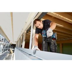 Perceuse-visseuse 18 V Bosch GSR 18V-60 C + 2 Batteries 4.0 Ah + Chargeur + L-Boxx - 06019G110Q -Promos Outil Boutique AFD 183479