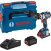 Perceuse-visseuse à Percussion 18V Bosch GSB 18V-110 C + 2 Batteries Procore 5,5 Ah + Chargeur - 06019G030C
