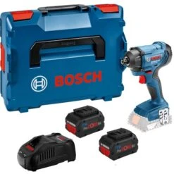 Visseuse Ă Chocs 18V Bosch GDR 18V-160 + 2 Batteries 5,5 Ah + Chargeur + Coffret L-Boxx - 06019G5106