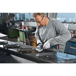 Meuleuse Angulaire 18 V Bosch GWS 18V-10 + 2 Batteries 5,5 Ah Procore + Chargeur -Promos Outil Boutique AFD 184209