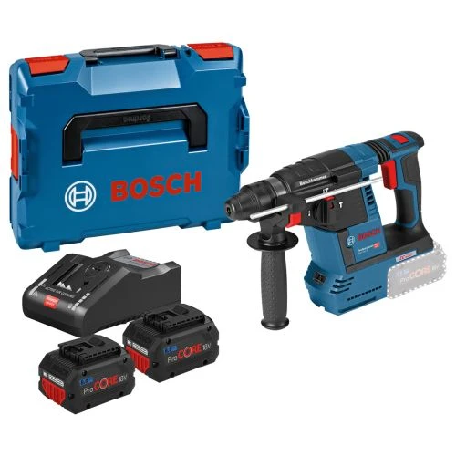 Perforateur SDS+ 18V Bosch GBH 18V-26 + 2 Batteries Procore 8Ah + Chargeur + L-BOXX - 061190900H 3 Perforateur SDS+ 18V Bosch GBH 18V-26 + 2 Batteries Procore 8Ah + Chargeur + L-BOXX - 061190900H