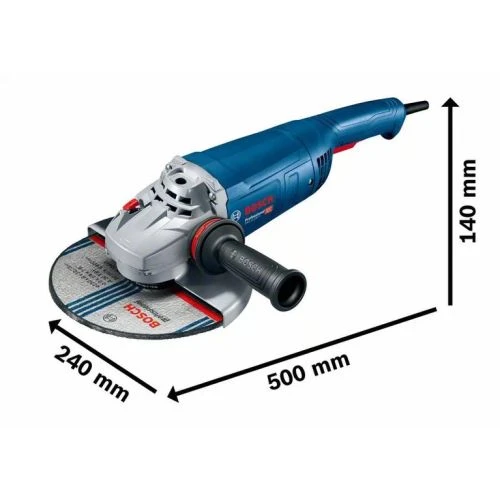 Meuleuse Angulaire 2200W Bosch GWS 22-230 P En Boite Carton - 06018C1105 7 Meuleuse Angulaire 2200W Bosch GWS 22-230 P En Boite Carton - 06018C1105 – Image 5