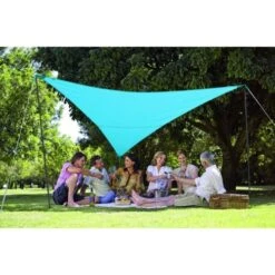 Pack Voile D'ombrage Triangulaire Camping Serenity Jardiline