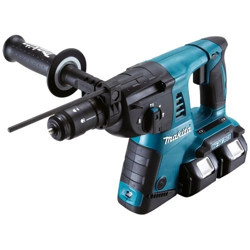 Perforateur SDS-Plus 36V Makita DHR264ZJ + 4 Batteries 5 Ah + Chargeur + Coffret MAKPAC 6 Perforateur SDS-Plus 36V Makita DHR264ZJ + 4 Batteries 5 Ah + Chargeur + Coffret MAKPAC – Image 4