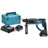 Perfo-burineur 18V SDS-Plus Makita DHR202RTJ + 2 Batteries 5 Ah+ Chargeur + Coffret MAKPAC -Promos Outil Boutique AFD 187397