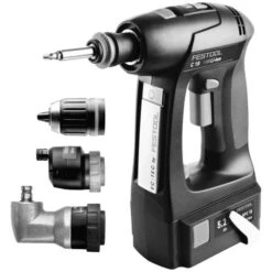Perceuse-visseuse Festool 18 V C18 +3 LI 5.2 Ah Set Systainer