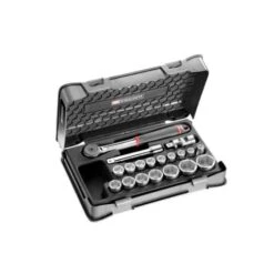 Coffret Douilles 1/2'' 6 Pans Métriques Facom 19 Pièces - S.161-2P6PB