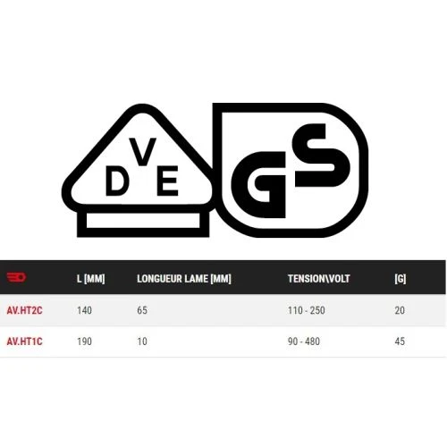 Tournevis Facom Détecteur Basse Tension AV.HT 4 Tournevis Facom Détecteur Basse Tension AV.HT – Image 2