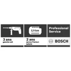 Perforateur SDS+ Bosch GBH 36 V-EC Compact 36 V + 2 Batteries 2 Ah + Chargeur + L-Boxx - 0611903R0H -Promos Outil Boutique AFD 81314