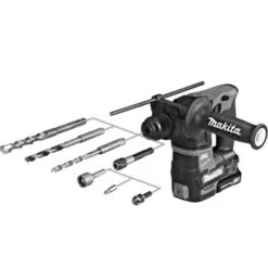 Perforateur SDS+ 12V Makita HR166DSMJ + 2 Batteries 4 Ah + Chargeur + MAKPAC 9 Perforateur SDS+ 12V Makita HR166DSMJ + 2 Batteries 4 Ah + Chargeur + MAKPAC -Promos Outil Boutique AFD 83863