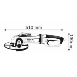 Meuleuse Angulaire 2400 W Bosch GWS 24-230 LVI Professional + Coffret - 0601893H02 -Promos Outil Boutique AFD 84126