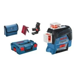 Laser Lignes Sans Fil Bosch 12 V GLL 3-80 C (sans Batterie Ni Chargeur) + L-BOXX