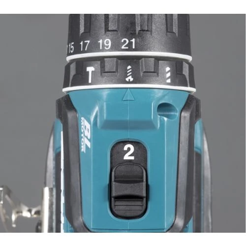 Perceuse-visseuse à Percussion 18V Makita DHP485RTJ + 2 Batteries 5 Ah + Chargeur 7 Perceuse-visseuse à Percussion 18V Makita DHP485RTJ + 2 Batteries 5 Ah + Chargeur – Image 5