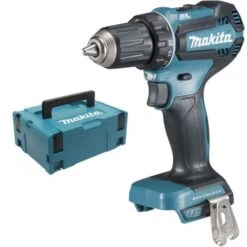 Perceuse-visseuse 18V Makita DDF485ZJ (sans Batterie Ni Chargeur) + Coffret Makpac 2