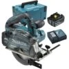 Scie Circulaire à Métaux 18V Makita DCS553RTJ + 2 Batteries BL1850B + Coffret Makpac 3 1 Scie Circulaire à Métaux 18V Makita DCS553RTJ + 2 Batteries BL1850B + Coffret Makpac 3 -Promos Outil Boutique AFD 86593