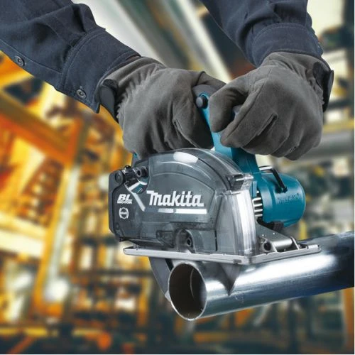 Scie Circulaire à Métaux 18V Makita DCS553RTJ + 2 Batteries BL1850B + Coffret Makpac 3 4 Scie Circulaire à Métaux 18V Makita DCS553RTJ + 2 Batteries BL1850B + Coffret Makpac 3 – Image 2