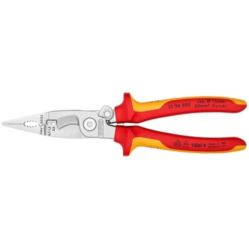 Pince Knipex Pour Installations électriques - 13 96 200 3 Pince Knipex Pour Installations électriques - 13 96 200