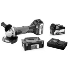 Meuleuse D'angle Sans-fil Hikoki G18DSLWUZ 18 V + 2 Batteries 5 Ah + Chargeur + HitCase