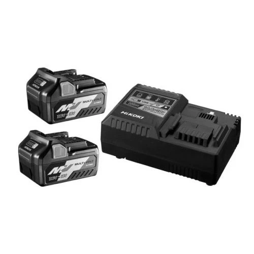 Pack De 2 Batteries Multi-Volt Hikoki UC18YSL3WEZ 5 - 2,5 Ah / 36 - 18 V + Chargeur UC18YSL3 3 Pack De 2 Batteries Multi-Volt Hikoki UC18YSL3WEZ 5 - 2,5 Ah / 36 - 18 V + Chargeur UC18YSL3
