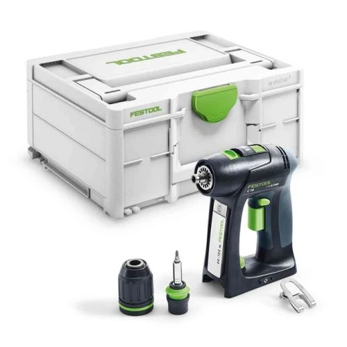 Perceuse-visseuse 18V Festool C 18-Basic (sans Batterie Ni Chargeur) + Coffret Systainer Sys3 M - 576434 3 Perceuse-visseuse 18V Festool C 18-Basic (sans Batterie Ni Chargeur) + Coffret Systainer Sys3 M - 576434