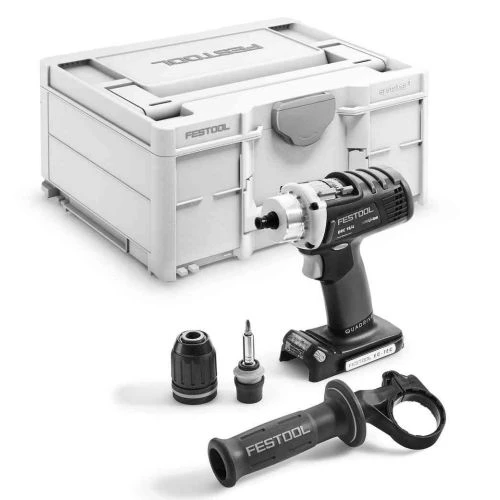 Perceuse-visseuse Sans-fil Festool Quadrive DRC 18/4-Basic 18 V (sans Batterie Ni Chargeur) + Coffret Systainer Sys3 M 187 3 Perceuse-visseuse Sans-fil Festool Quadrive DRC 18/4-Basic 18 V (sans Batterie Ni Chargeur) + Coffret Systainer Sys3 M 187
