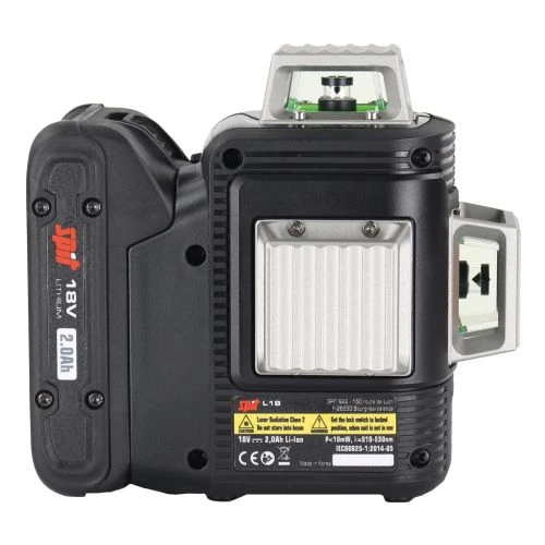 Laser Vert 18V Spit L18 3D 360° (sans Batterie Ni Chargeur) + Trépied + Coffret KEYBOX - 054558 6 Laser Vert 18V Spit L18 3D 360° (sans Batterie Ni Chargeur) + Trépied + Coffret KEYBOX - 054558 – Image 4